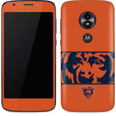 NFL Chicago Bears Zone Block Moto E5 Play Skin