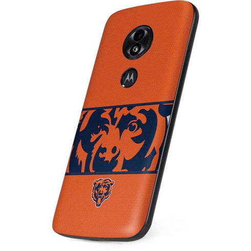 NFL Chicago Bears Zone Block Moto E5 Play Skin