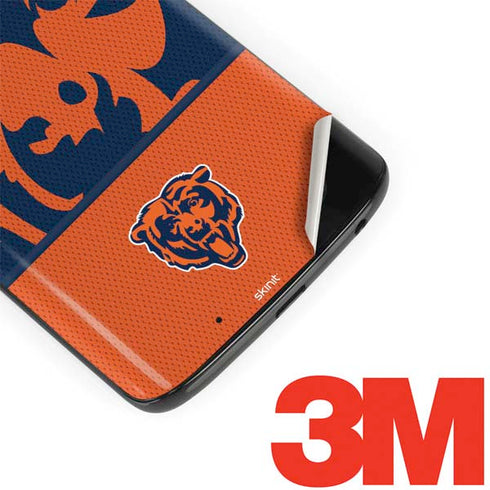 NFL Chicago Bears Zone Block Moto G6 Skin