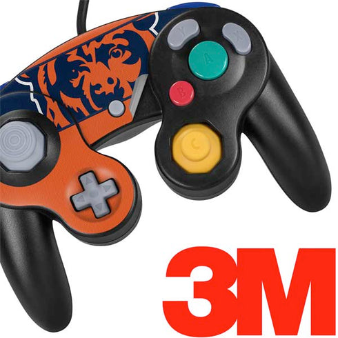 NFL Chicago Bears Zone Block Nintendo GameCube Controller Skin