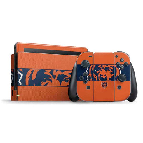 NFL Chicago Bears Zone Block Nintendo Switch Bundle Skin