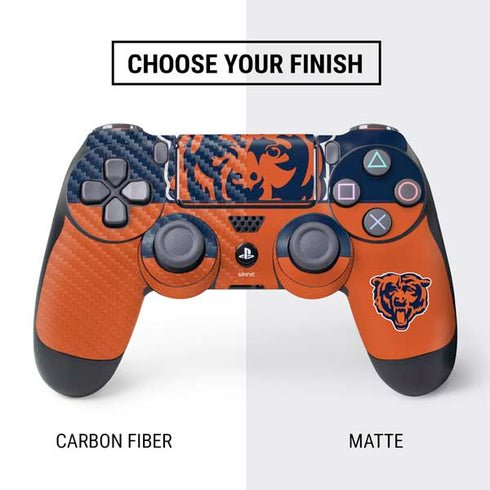 NFL Chicago Bears Zone Block PS4 Controller Skin