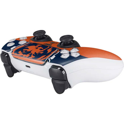 NFL Chicago Bears Zone Block PS5 Controller Skin