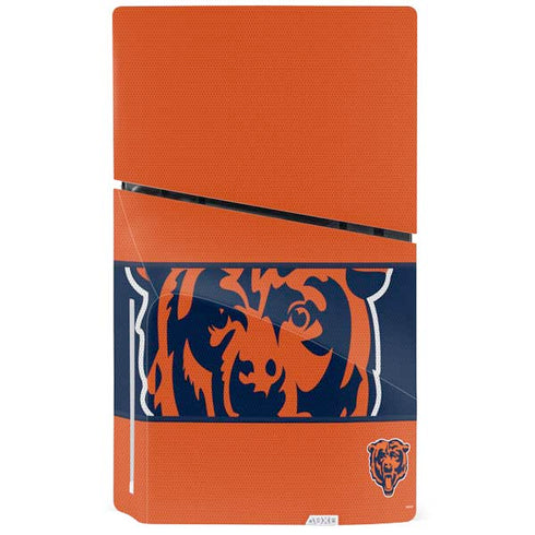 NFL Chicago Bears Zone Block PS5 Slim Disk Console Skin