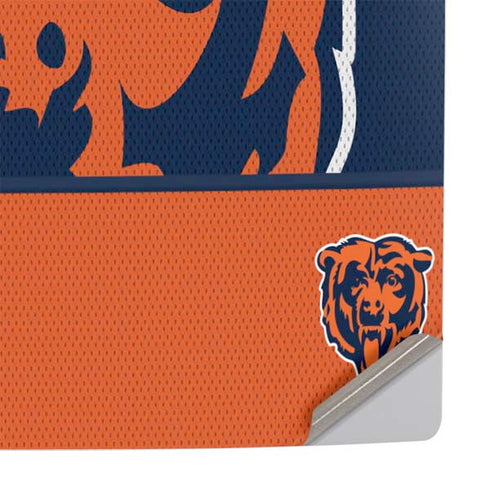 NFL Chicago Bears Zone Block PS5 Slim Disk Console Skin