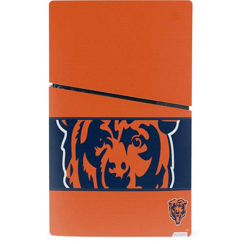 NFL Chicago Bears Zone Block PS5 Slim Digital Edition Console Skin