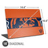 NFL Chicago Bears Zone Block Universal Laptop 18in (14.6 x 10.6in) Skin
