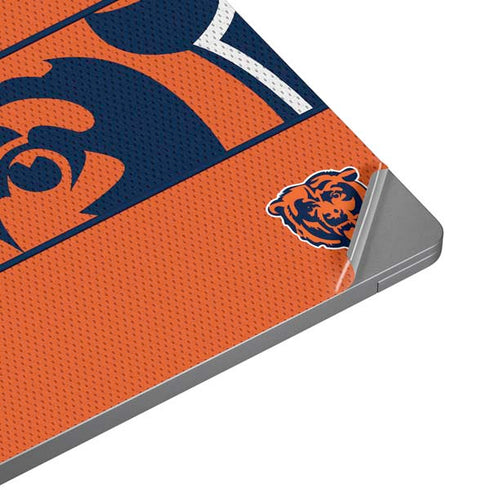 NFL Chicago Bears Zone Block Universal Laptop 18in (14.6 x 10.6in) Skin