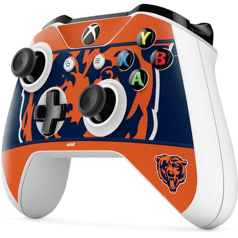 NFL Chicago Bears Zone Block Xbox One S All-Digital Edition Bundle Skin