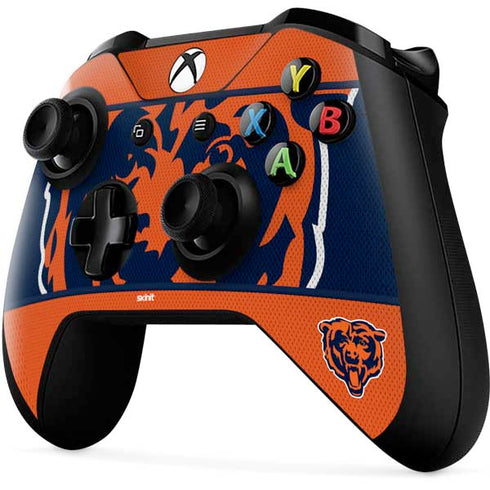 NFL Chicago Bears Zone Block Xbox One X Controller Skin