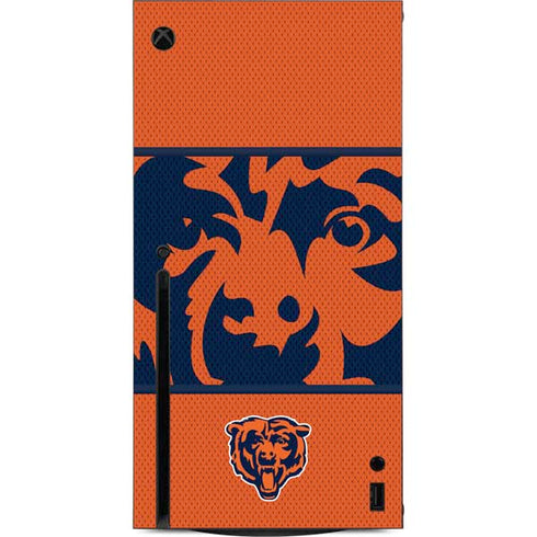 NFL Chicago Bears Zone Block Xbox Series X Console Skin