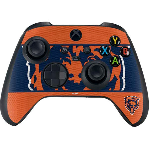 NFL Chicago Bears Zone Block Xbox Series X Controller Skin