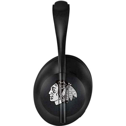 NHL Chicago Blackhawks Black Background Bose Noise Cancelling Headphones 700 Skin