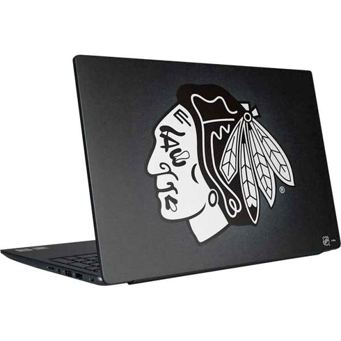 NHL Chicago Blackhawks Black Background Dell Vostro Skin
