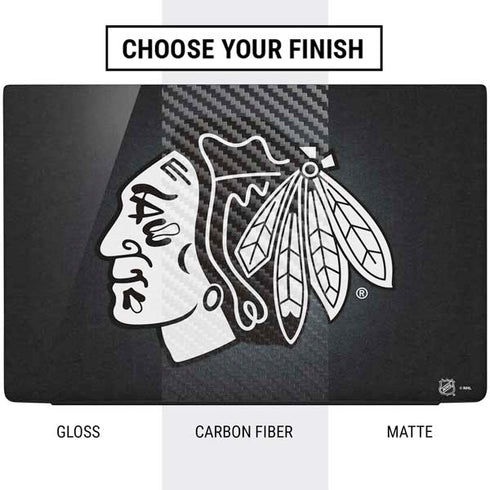 NHL Chicago Blackhawks Black Background Dell Vostro Skin