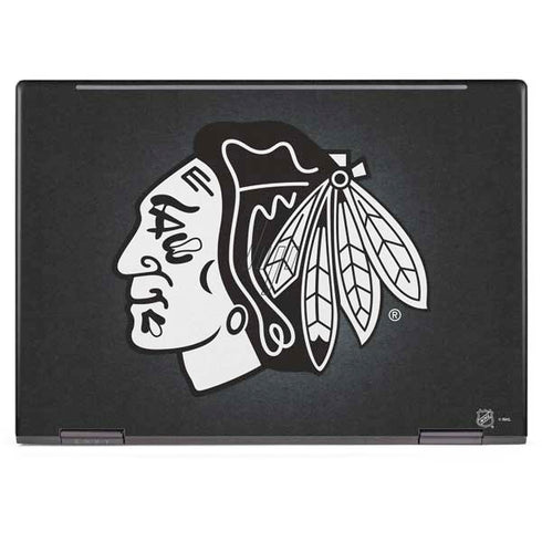NHL Chicago Blackhawks Black Background HP Envy Skin