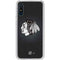 NHL Chicago Blackhawks Black Background Galaxy A10e Clear Case