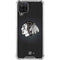 NHL Chicago Blackhawks Black Background Galaxy A12 Clear Case