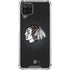 NHL Chicago Blackhawks Black Background Galaxy A12 Clear Case