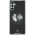 NHL Chicago Blackhawks Black Background Galaxy A13 5G Clear Case