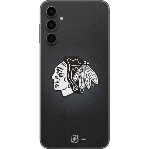 NHL Chicago Blackhawks Black Background Galaxy A14 5G Skin