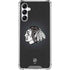 NHL Chicago Blackhawks Black Background Galaxy A15 5G Clear Case