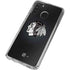 NHL Chicago Blackhawks Black Background Galaxy A21 Clear Case
