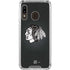 NHL Chicago Blackhawks Black Background Galaxy A30 Clear Case