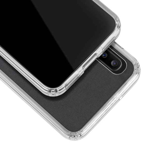 NHL Chicago Blackhawks Black Background Galaxy A30 Clear Case