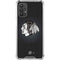 NHL Chicago Blackhawks Black Background Galaxy A32 5G Clear Case