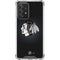NHL Chicago Blackhawks Black Background Galaxy A52 5G Clear Case