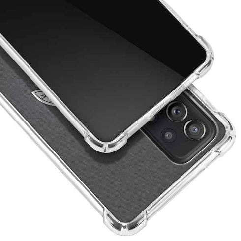 NHL Chicago Blackhawks Black Background Galaxy A52 5G Clear Case