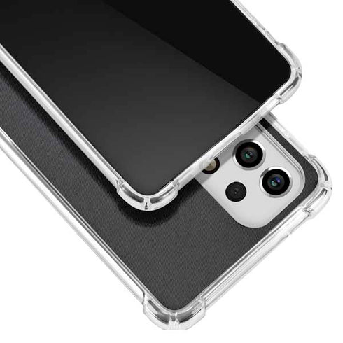 NHL Chicago Blackhawks Black Background Galaxy A53 5G Clear Case