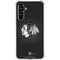 NHL Chicago Blackhawks Black Background Galaxy A54 5G Clear Case
