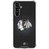 NHL Chicago Blackhawks Black Background Galaxy A54 5G Clear Case