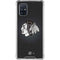 NHL Chicago Blackhawks Black Background Galaxy A71 5G Clear Case