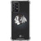 NHL Chicago Blackhawks Black Background Galaxy A72 5G Clear Case