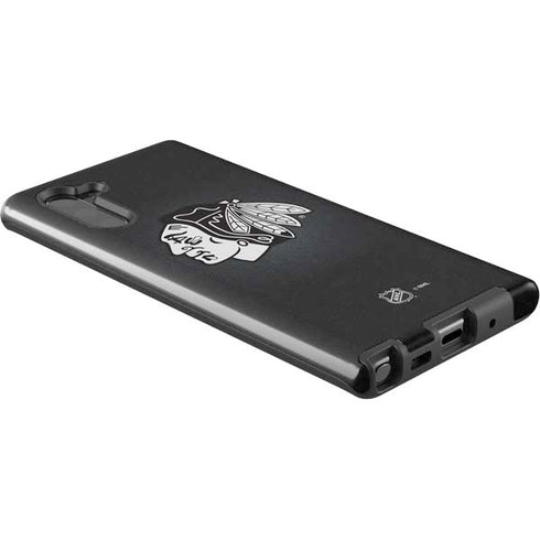 NHL Chicago Blackhawks Black Background Galaxy Note 10 Pro Case
