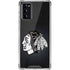 NHL Chicago Blackhawks Black Background Galaxy Note20 5G Clear Case