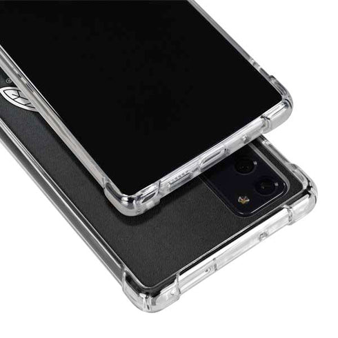 NHL Chicago Blackhawks Black Background Galaxy Note20 5G Clear Case