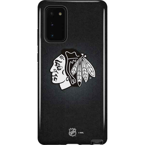 NHL Chicago Blackhawks Black Background Galaxy Note20 5G Pro Case