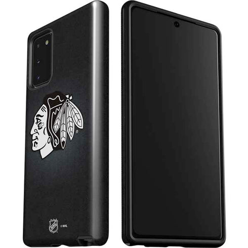NHL Chicago Blackhawks Black Background Galaxy Note20 5G Pro Case