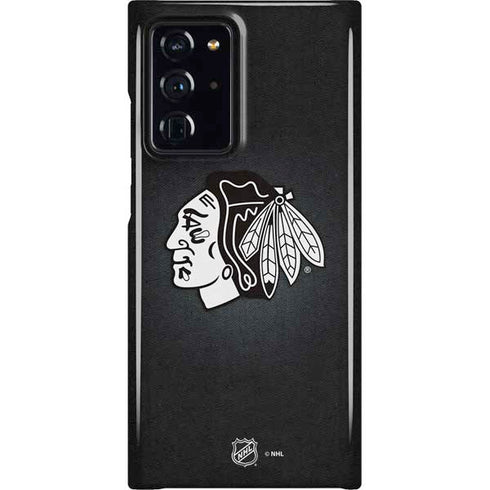 NHL Chicago Blackhawks Black Background Galaxy Note20 Ultra 5G Lite Case