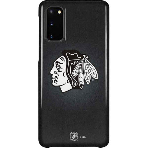 NHL Chicago Blackhawks Black Background Galaxy S20 Lite Case