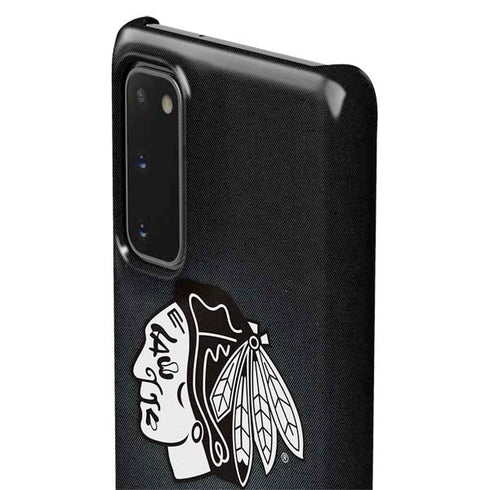 NHL Chicago Blackhawks Black Background Galaxy S20 Lite Case
