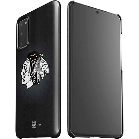 NHL Chicago Blackhawks Black Background Galaxy S20 Lite Case