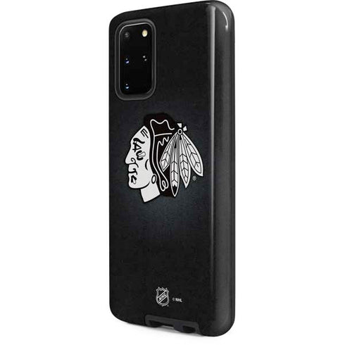 NHL Chicago Blackhawks Black Background Galaxy S20 Plus Pro Case