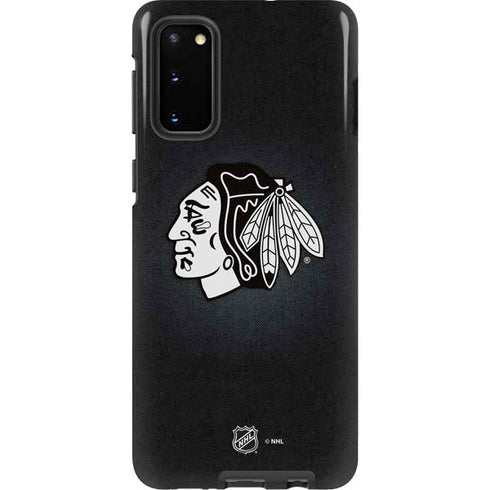 NHL Chicago Blackhawks Black Background Galaxy S20 Pro Case