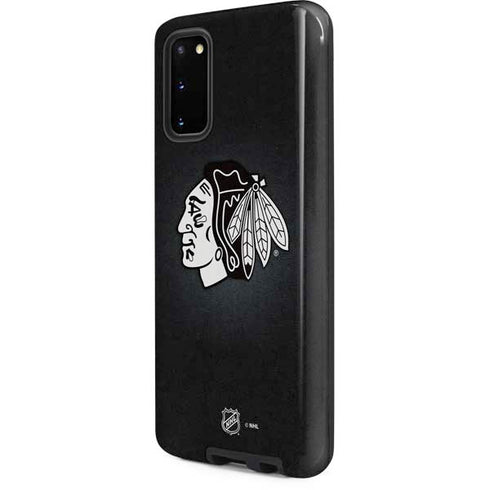 NHL Chicago Blackhawks Black Background Galaxy S20 Pro Case