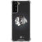 NHL Chicago Blackhawks Black Background Galaxy S21 Plus 5G Clear Case